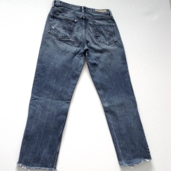 GRLFRND Helena Stone Wash Ankle Jeans - Size 27  100% Cotton Very Good Condition - Picture 7 of 11
